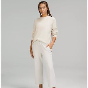 Lululemon Merino Wool Blend Ribbed Crew Neck